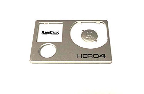 GoPro Hero4 Black & Silver Edition Faceplate - Front Cover -
